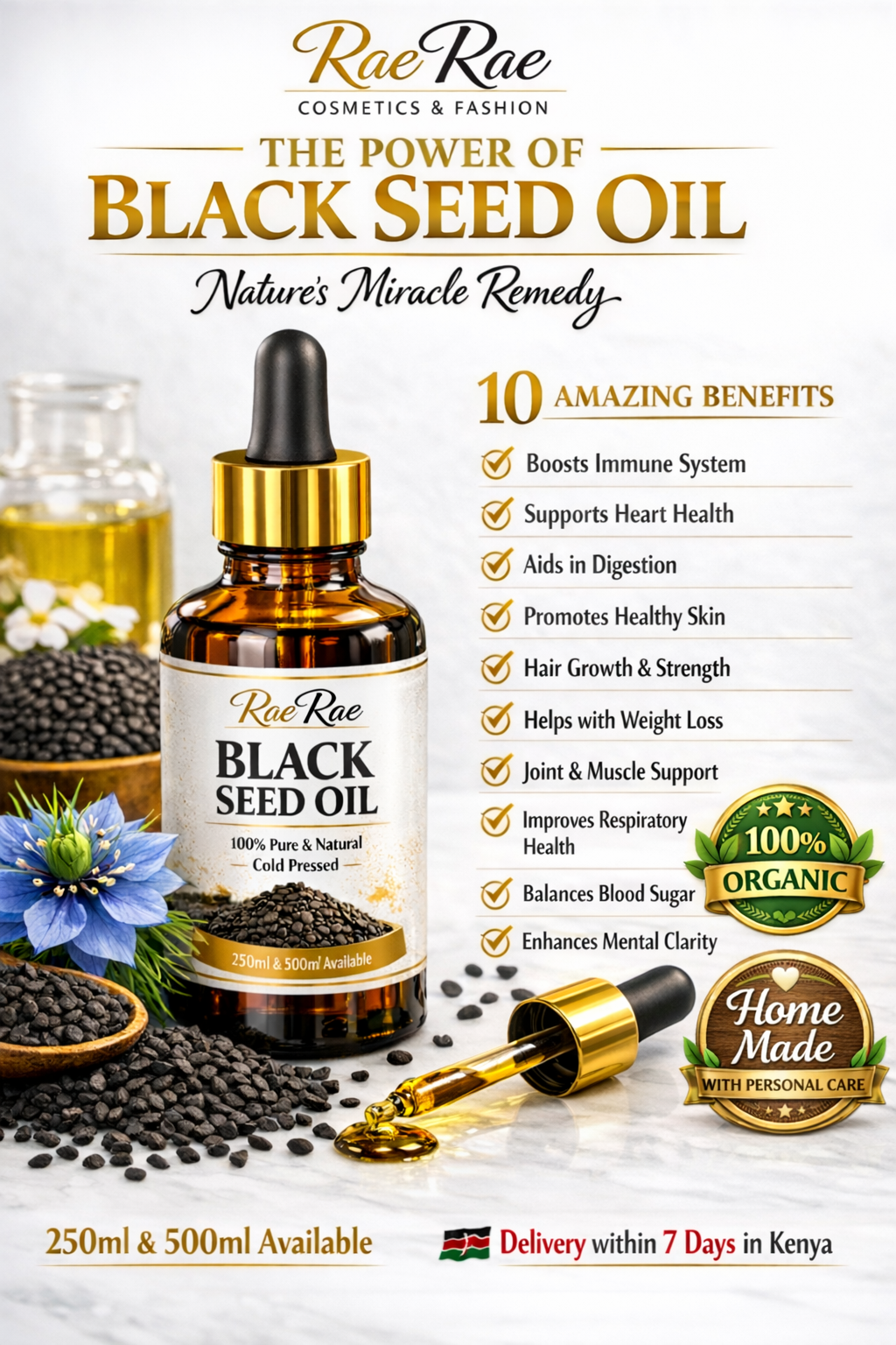 RaeRae Cosmetics & Fashion Branded Items