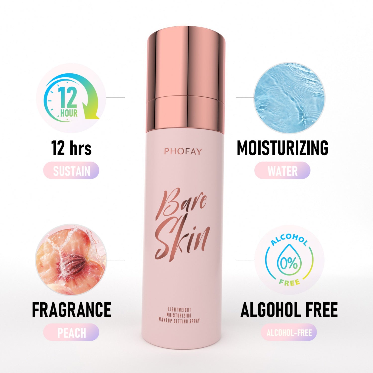 PHOFAY Moisturizing Makeup Setting Spray