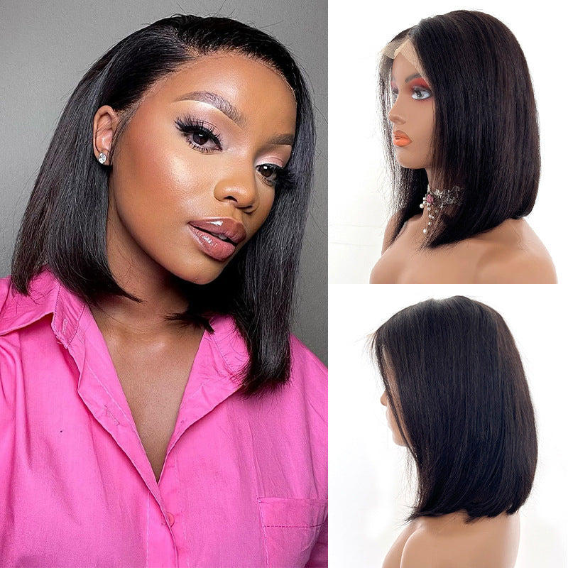 Straight Real Human Hair Wig