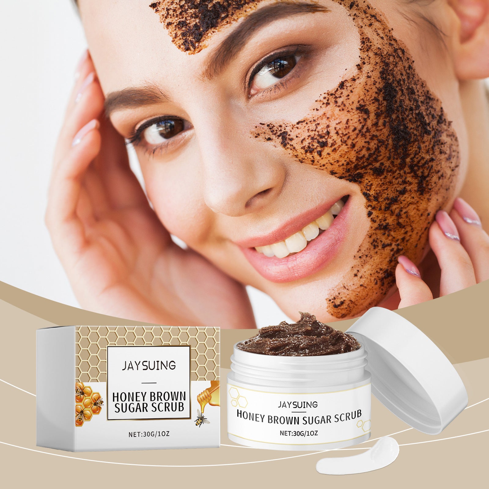 Honey Brown Sugar Facial Scrub