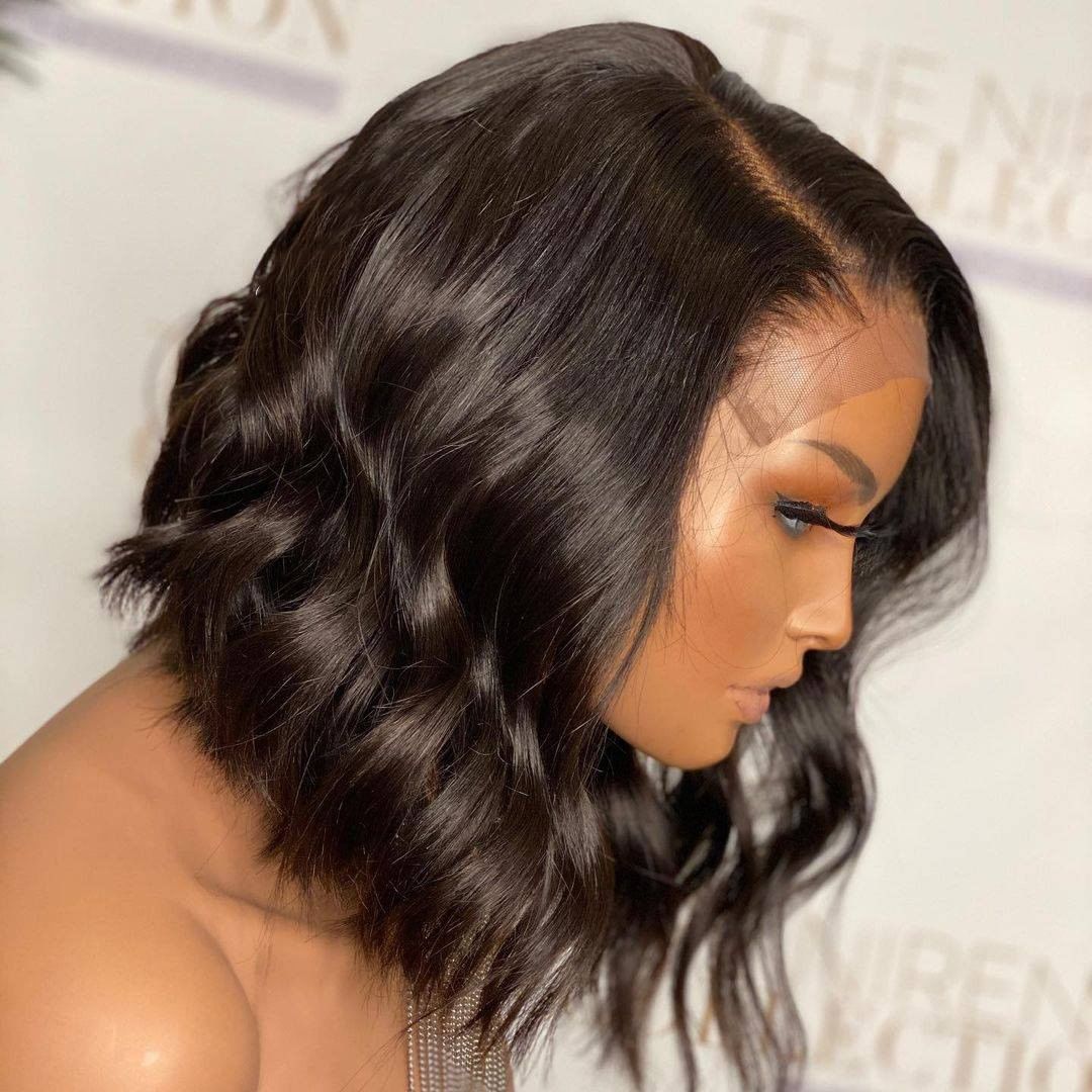 4×4 lace closure wig,4 combs sides, Elastic net & band,13×6 Lace cap front, Adjustable strap,Pre-plucked natural hair line.