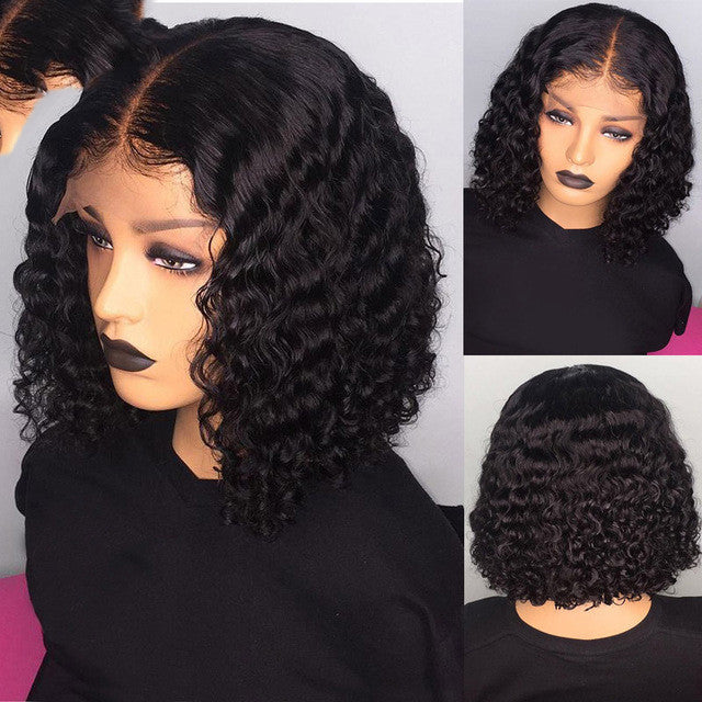 Front Lace Bob Wig,Real hair,Any skin color,Any face shape,Can be slanted,Free Styling, Medium and Long,Can be Dyed,Can be Ironed. 10 inch,12 inch,14 inch,16 inch.