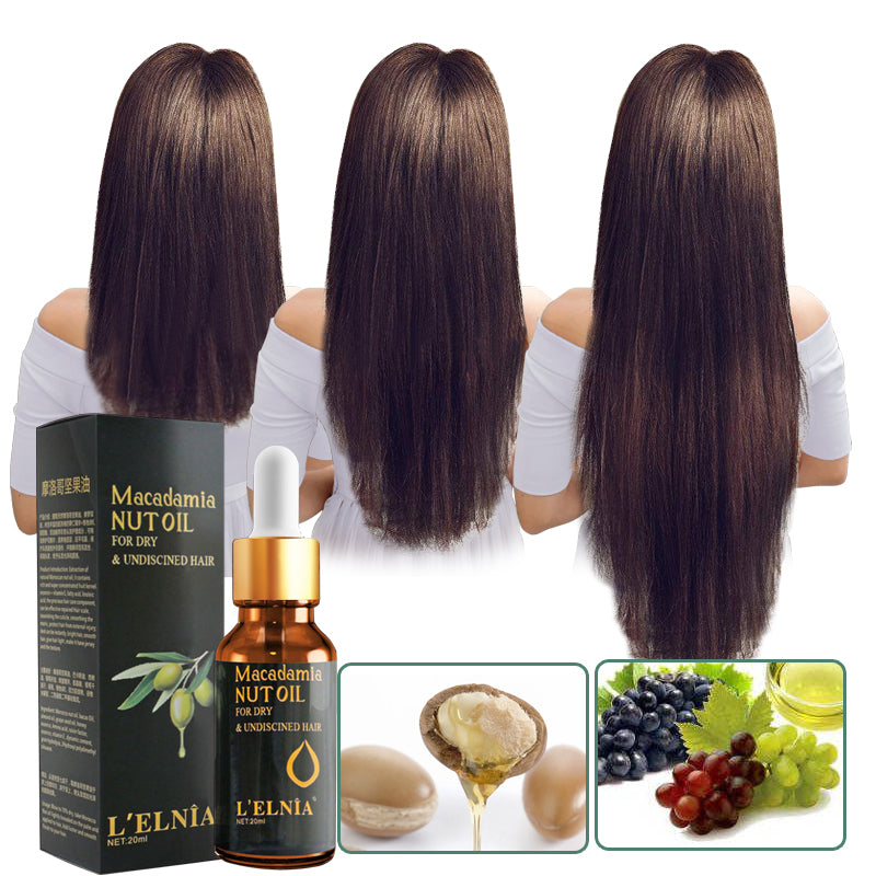 Hair essential oils Extracted From Natural Moroccan Nuts Oil, Smooth,Shiny Hair,Gives Light To Hair,Helps In Hair Growth.