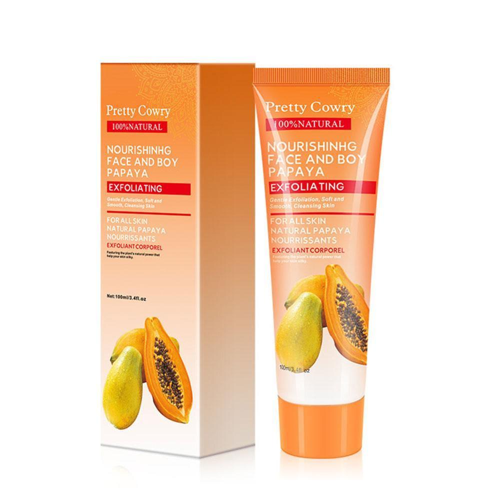 Cucumber/Coconut/Papaya Facial Exfoliating Gel Cream (Dead Skin Removal)