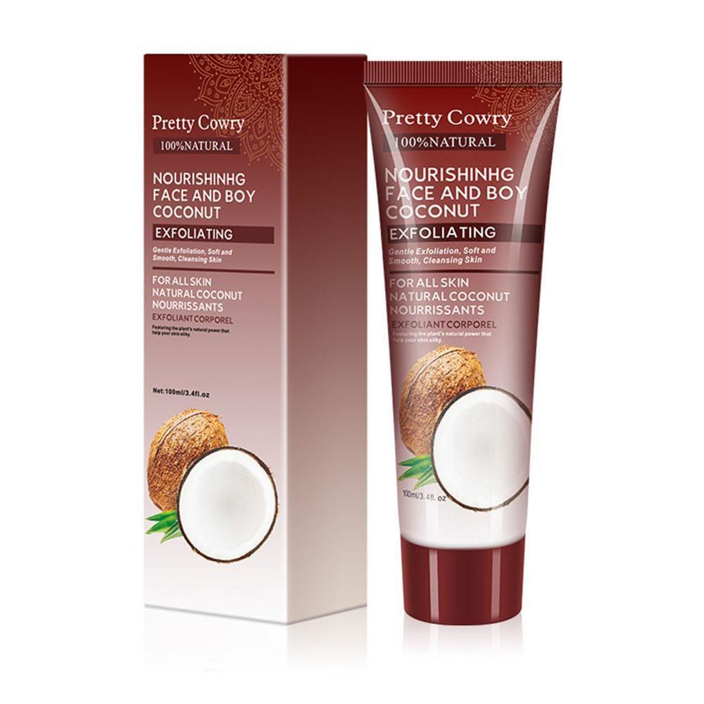 Cucumber/Coconut/Papaya Facial Exfoliating Gel Cream (Dead Skin Removal)